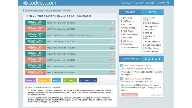 TUTORIAL - Como reproduzir arquivos HEVC (H265) e HEIC no Windows 11 ou 10 (GRATUITO) 2022 / 2023 смотреть онлайн