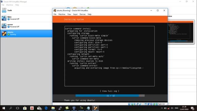 INSTAL LINUX UBUNTU SERVER 18.04.2 смотреть онлайн