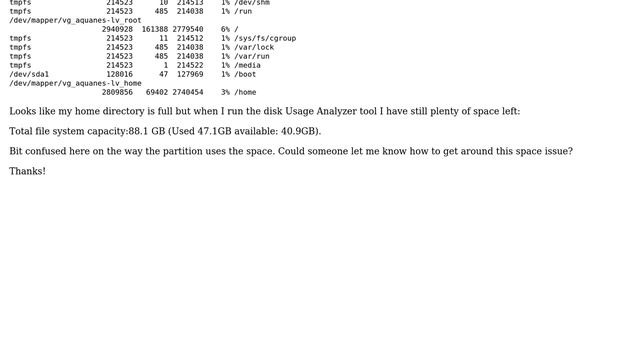 DevOps & SysAdmins: No Space left on device - Fedora 15 (2 Solutions!!) смотреть онлайн