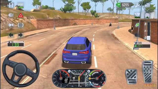 Taxi Sim 2022 Evolution - First Look Gameplay Blue SUV BMW Car (Android & iOS) Part 2002 смотреть онлайн