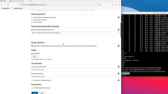 How To Jenkins First Log on and add first admin user and tour of dashboard смотреть онлайн
