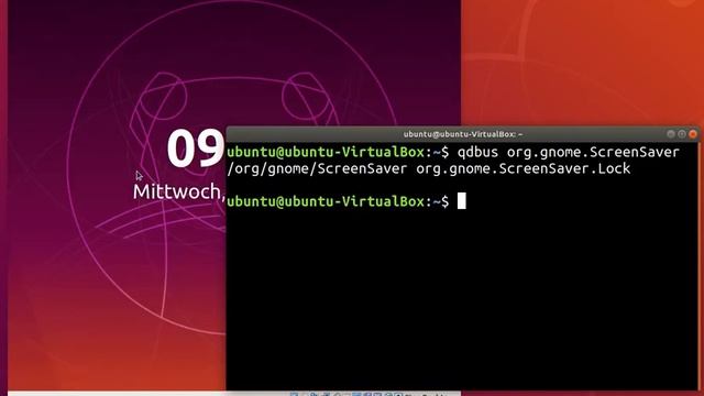 Lock the Ubuntu desktop using SSH and DBUS смотреть онлайн