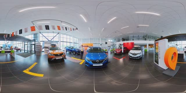 Презентация автосалона Renault на 360 градусов г. Магнитогорск