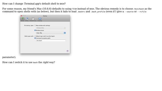 Apple: Change Terminal.app's Default Shell to BASH (3 Solutions!!) смотреть онлайн