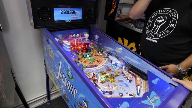 The Jetsons Pinball machine by Spooky | A very rare game indeed | First impressions and gameplay смотреть онлайн