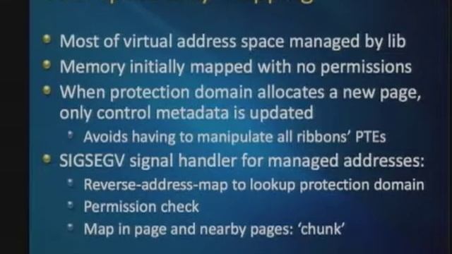 CERIAS Security: Ribbons A Partially Shared Memory Programming Model 4/6 смотреть онлайн