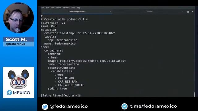 Fedora Mexico - Cool features only in Podman by Scott McCarty смотреть онлайн