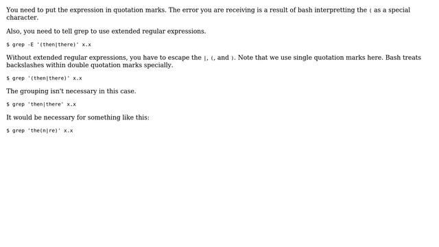 Unix & Linux: How can I grep for this or that (2 things) in a file? (4 Solutions!!) смотреть онлайн