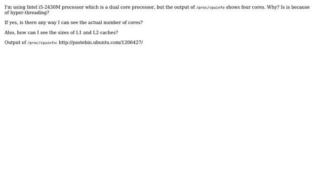 Ubuntu: Wrong Processor Info смотреть онлайн