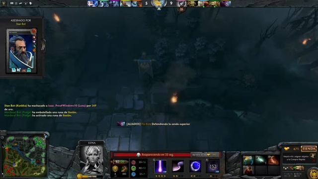 Prueba de grabación Windows 10 Dota 2 смотреть онлайн