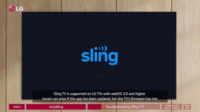 [LG WebOS TVs] How To Access and Troubleshoot Sling TV On An LG Smart TV смотреть онлайн