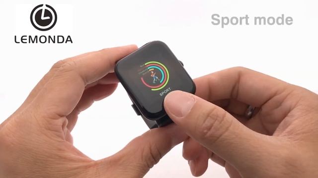 841100610B LEMONDA SMART D6 FitDot Smart Watch, 45 Days Standby смотреть онлайн