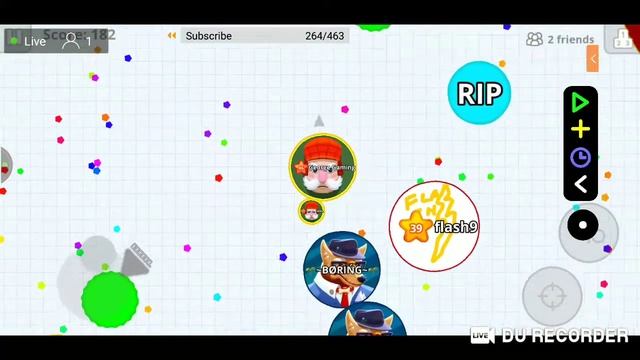 Agario Gameplay Pro Player Takeover with Fans смотреть онлайн