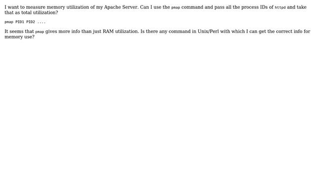 Unix & Linux: Can I use pmap to find out Memory utilization? смотреть онлайн