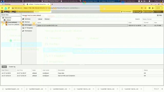Pembuatan KVM Debian 10 di Proxmox смотреть онлайн