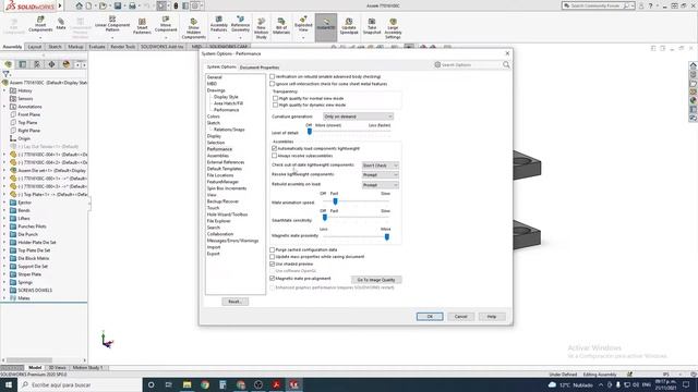 Tutorial SolidWorks 2020: Configuración para máximo rendimiento смотреть онлайн