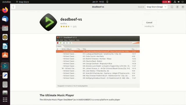 DeaDBeeF aplikasi pemutar musik di Linux dan Android смотреть онлайн