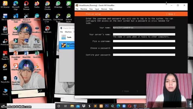 INSTALASI LINUX SERVER UBUNTU DI VIRTUAL BOX (NURUL ISTIQAMAH ARAS - 182398) смотреть онлайн