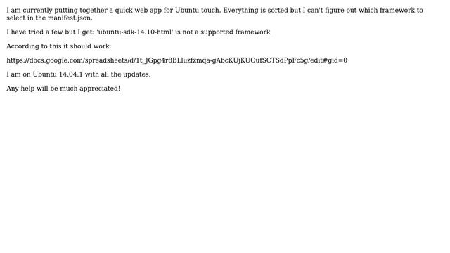 Ubuntu: What framework to use for my web app? смотреть онлайн