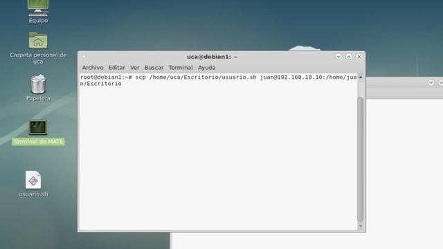 pasar archivos mediante ssh Debian смотреть онлайн