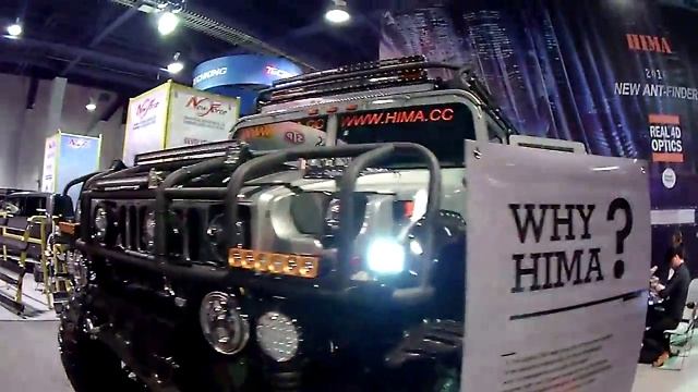 HIMA Monster Hummer H1 Tour SEMA 2015 11-4-15 смотреть онлайн