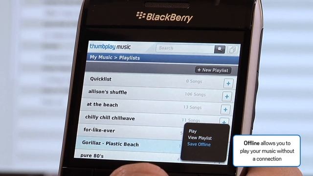 Thumbplay Music DEMO смотреть онлайн
