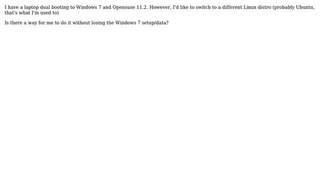 How to install a new linux distro and remove the old one? смотреть онлайн