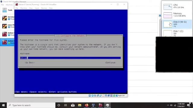 tutorial install Debian 9 dengan virtual box manager смотреть онлайн