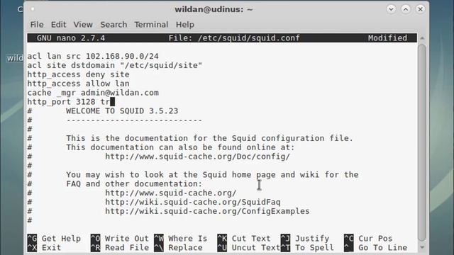 Konfigurasi Proxy Server Pada OS Debian 9.5 Via VirtualBox смотреть онлайн