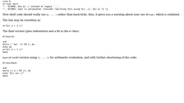 Unix & Linux: Problem when trying a simple loop in bash (4 Solutions!!) смотреть онлайн