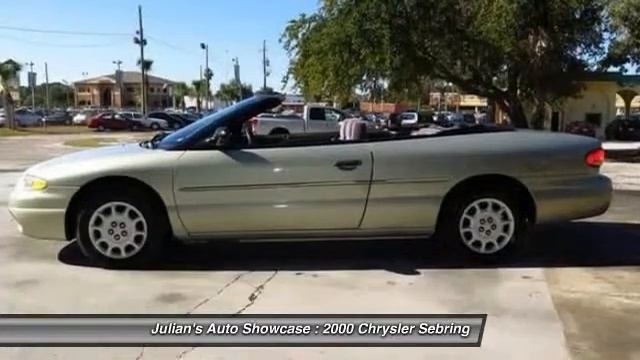 2000 Chrysler Sebring Convertible JX New Port Richey FL 34652 смотреть онлайн
