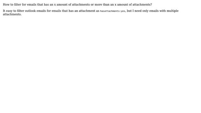 Unix & Linux: Filter emails based on attachment count смотреть онлайн