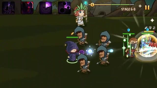 Pocket heroes stage 6-7,6-8,6-9 ASTOLAT смотреть онлайн