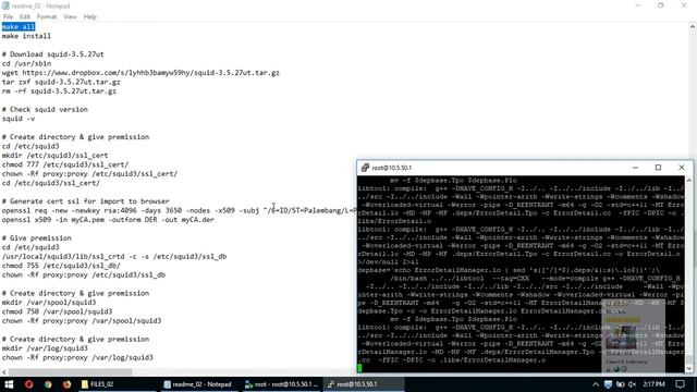Tutorial TERPRAKTIS - Installasi & Setting Proxy Server Menggunakan Debian 7 & MikroTik RouterOS 6 смотреть онлайн