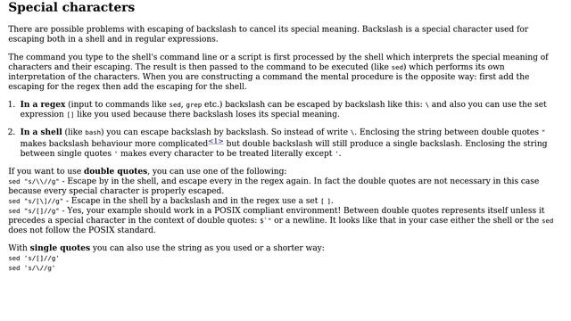 Unix & Linux: Remove backslashes from a text file (5 Solutions!!) смотреть онлайн