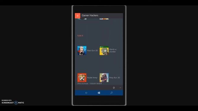 App de Hacks de Jogos Para Windows 10 Mobile - Gamer Hackers смотреть онлайн