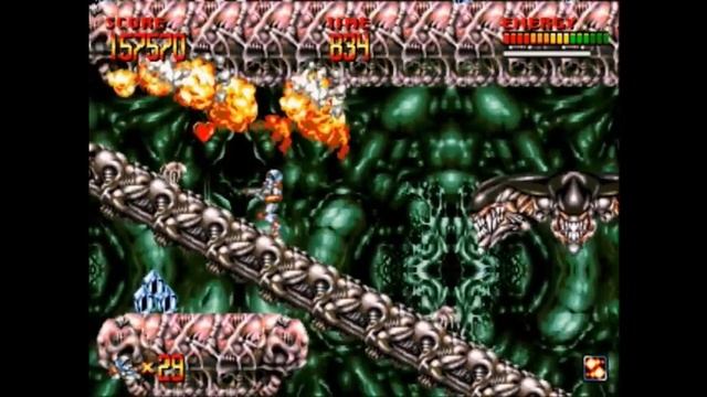 MEGA TURRICAN ПРОХОЖДЕНИЯ (SEGA MEGA DRIVE,GENESIS)