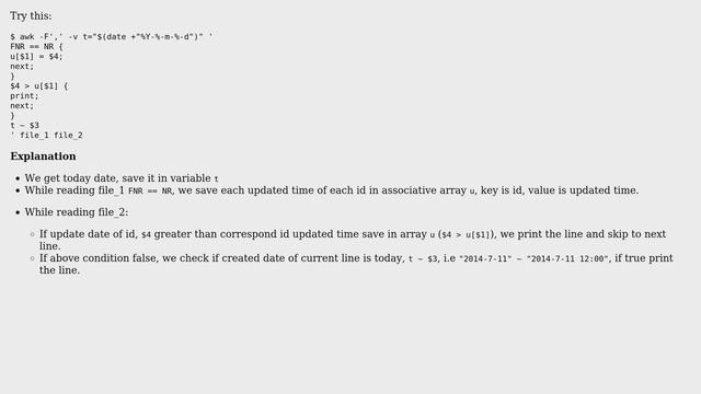 Unix & Linux: Merge csv files with conditions (2 Solutions!!) смотреть онлайн