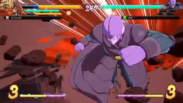 Gotenks, Android 18, Cell vs. Goku Black, Hit, SSGSS Goku - Dragon Ball FighterZ (PS4) смотреть онлайн