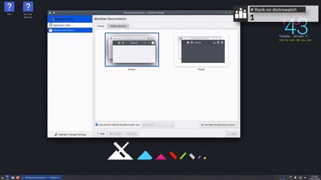 MX Linux 21 3 KDE overview simple configuration, high stability, solid performance смотреть онлайн