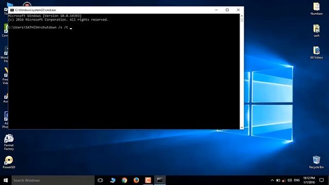 How to Set Shut Down Timer in your System смотреть онлайн