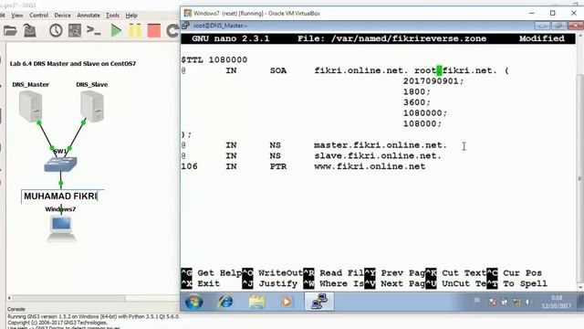 Lab 6.4 DNS Master and Slave on CentOS7 смотреть онлайн