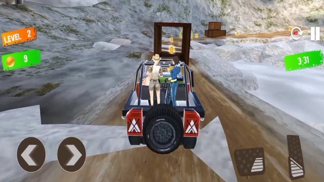 Offroad Jeep Driving 3D Simulator - Real SUV 4x4 Hummer Driver -Android GamePlay.