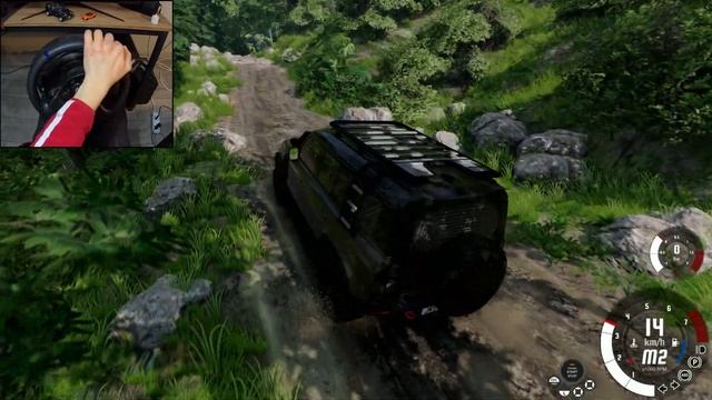 Land Rover Defender - BeamNG.Drive (Thrustmaster T300 RS) смотреть онлайн