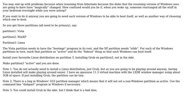 How to dual boot WinXP when Vista on hibernate? (4 Solutions!!) смотреть онлайн