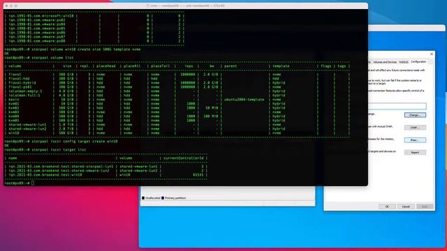 StorPool Demonstrations - iSCSI Connectivity смотреть онлайн