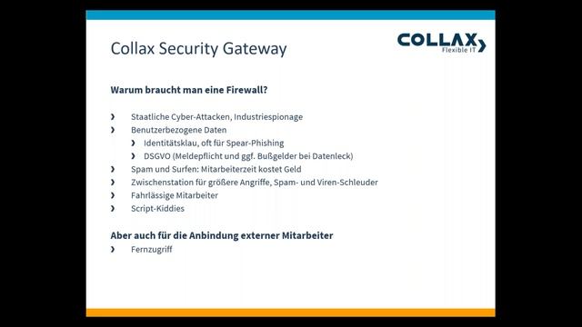 Online Seminar 26.06.2019: bluechip Server und Collax Security Gateway CSG смотреть онлайн