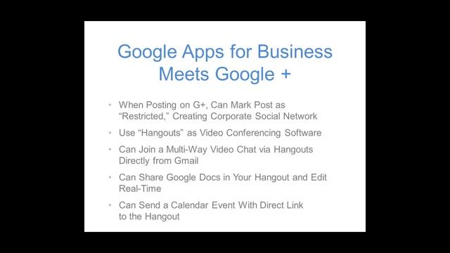 Google Tools for Business смотреть онлайн