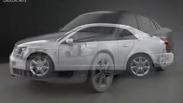 3D Model Cadillac BLS Sedan 2009 3D Model At 3DExport.com