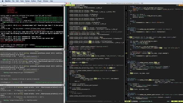 Stream 15 • Coding on Swiboe in Rust • C client • Wrapping more of server::Context. смотреть онлайн